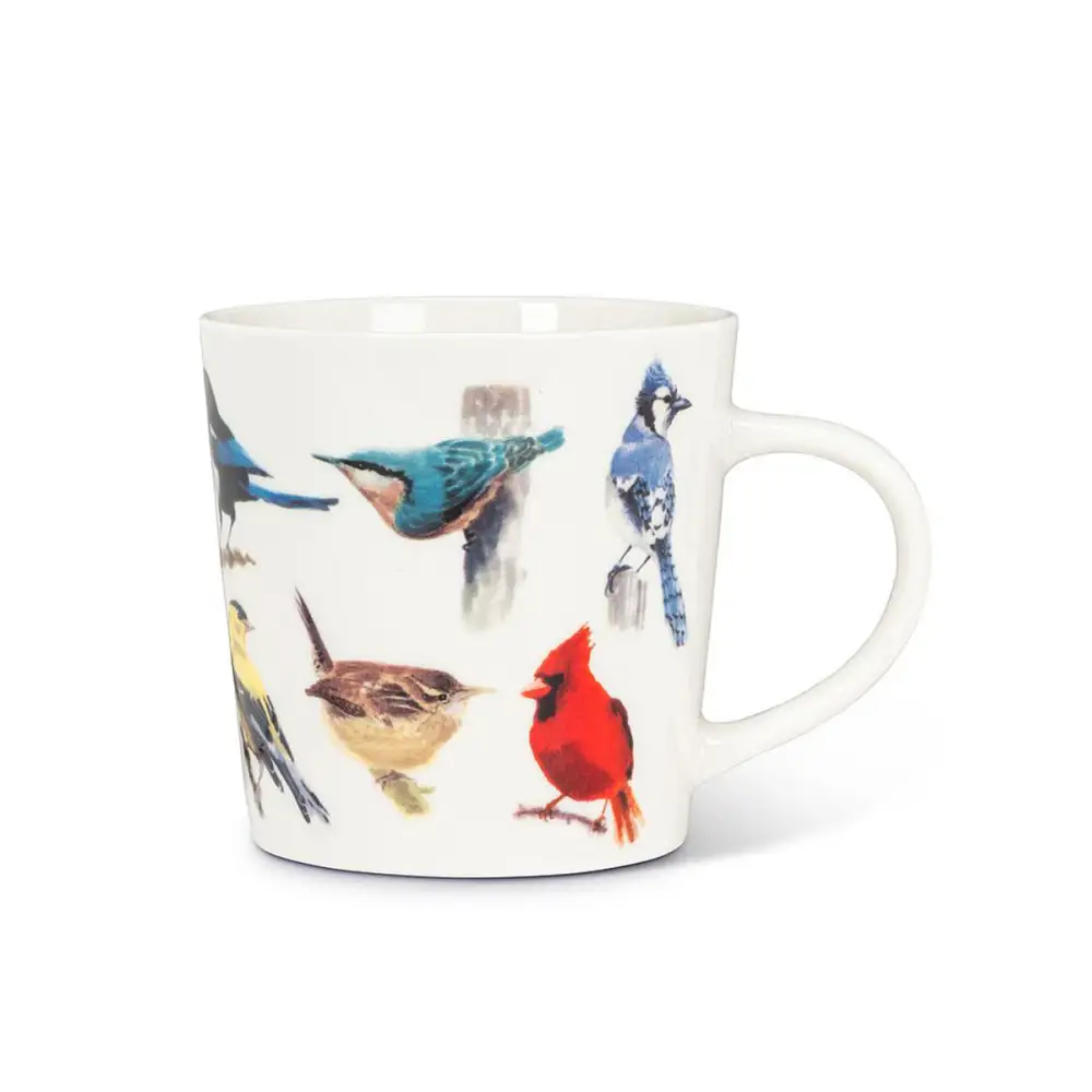 Wild Birds Bone China Mug
