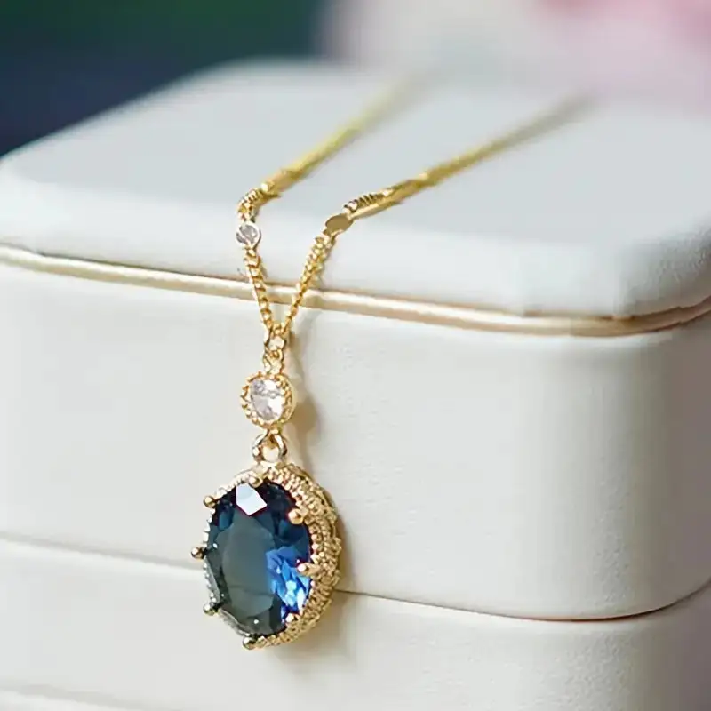 Modern Knot Pendant Necklace