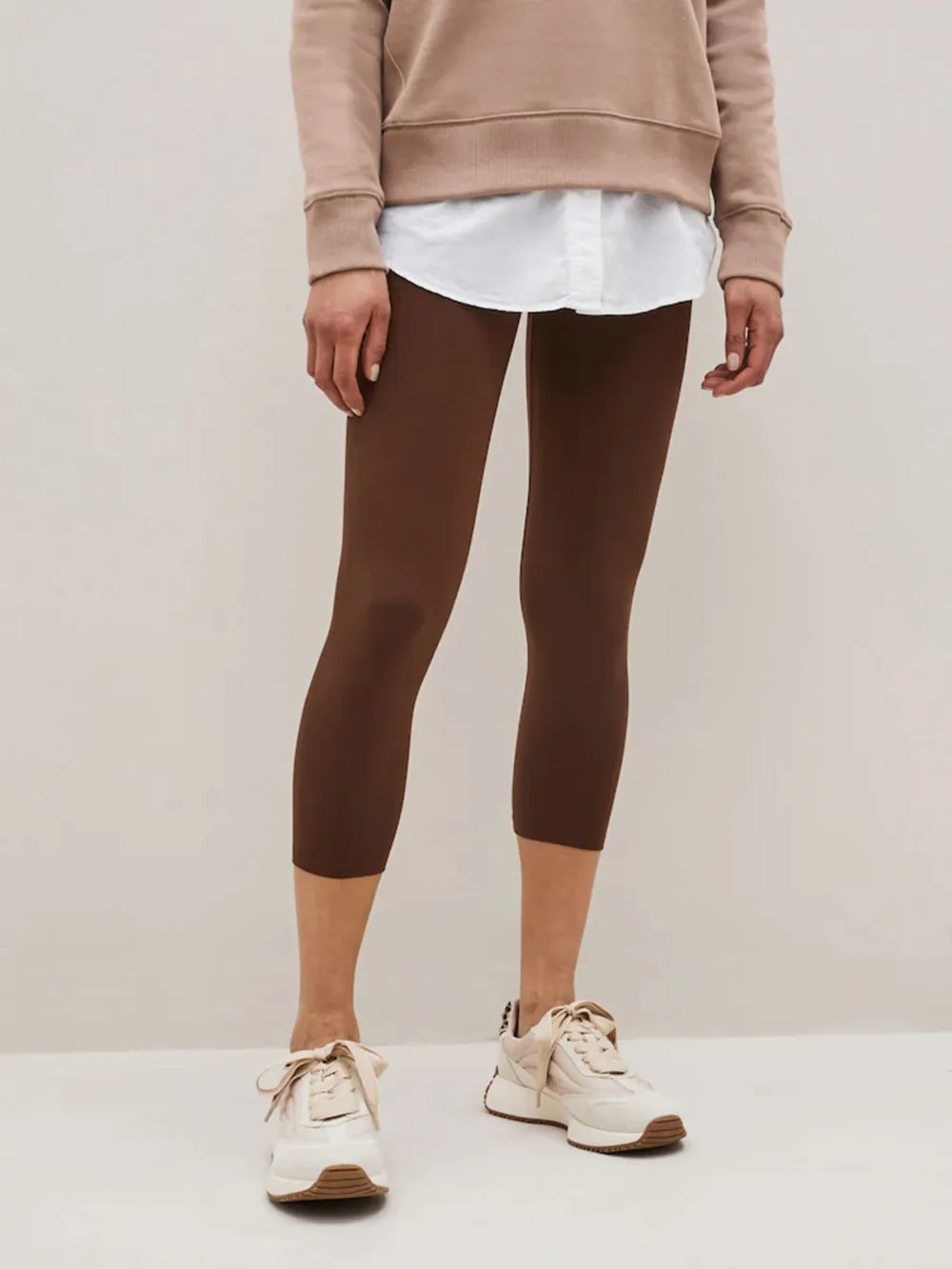 Solid Color Leggings For Sports And Leisure