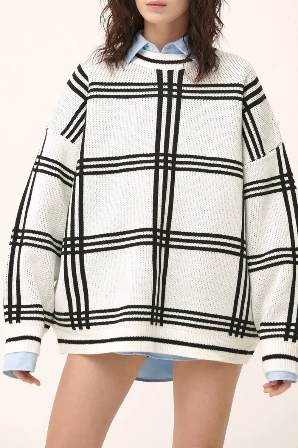 Oversized Crewneck Sweater