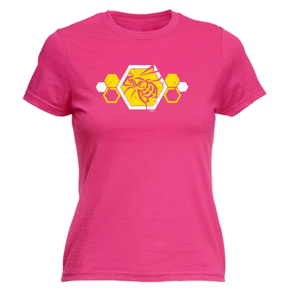 Save Bees Graphic Fitted Tee