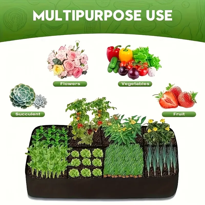8-Grid Garden Grow Bag