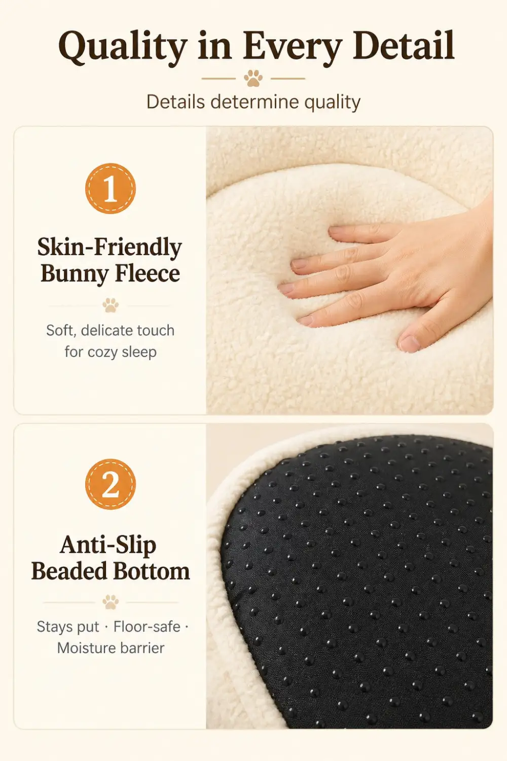 Square All Season Pet Bed