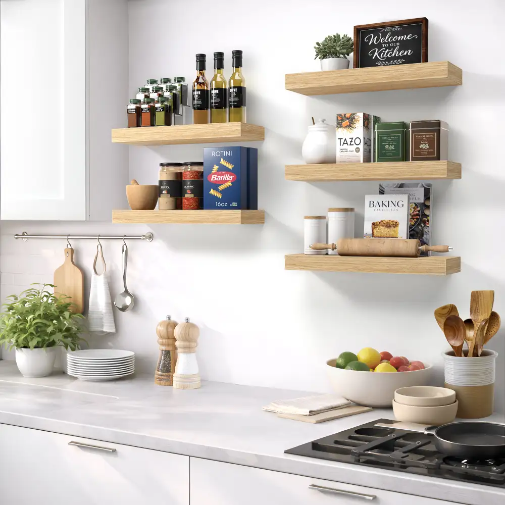 Rustic Floating Shelf