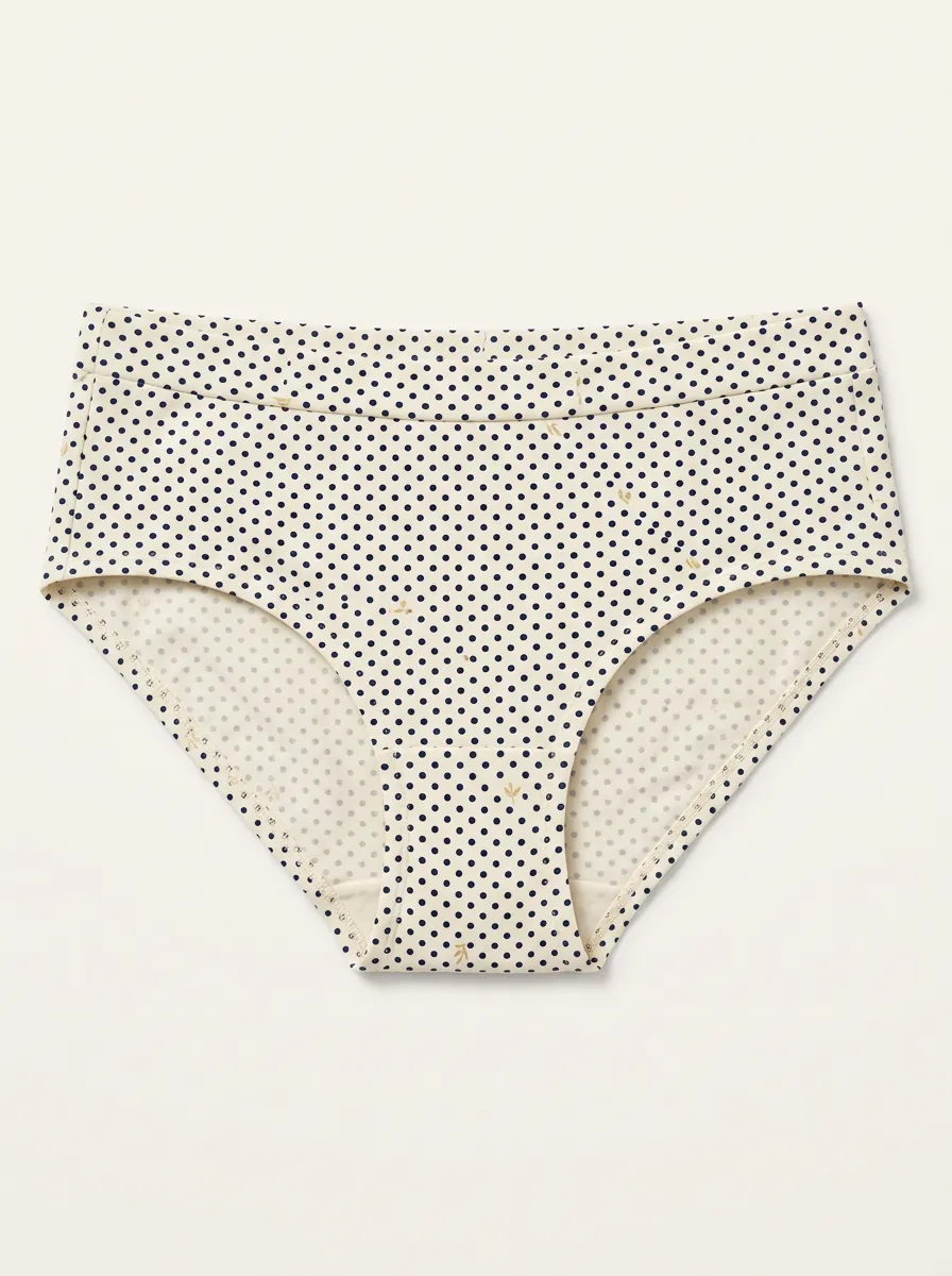 Women's Floral Polka Dot Vintage Printed Briefs