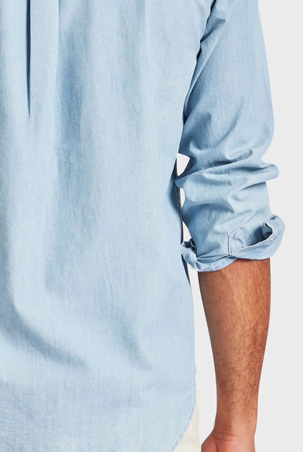 Cotton Utility Pocket Casual Button Up Shirt