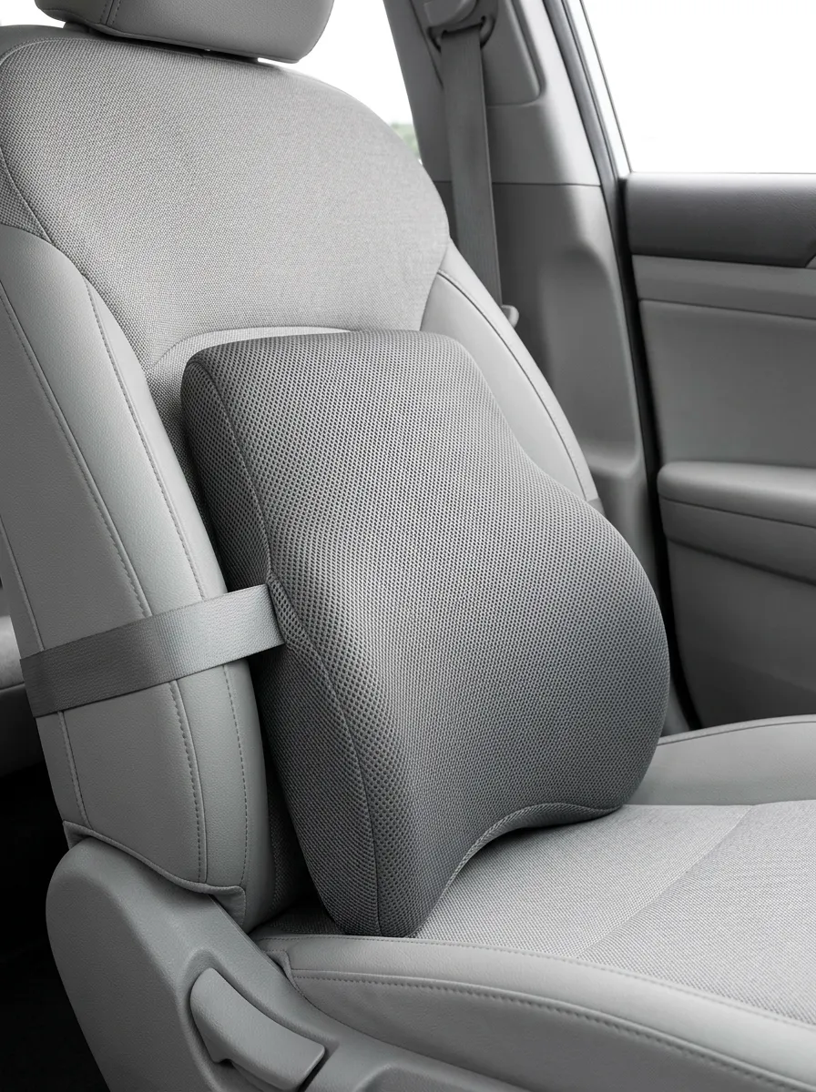 Lumbar-Support Memory-Foam Car Lumbar Support Pillow