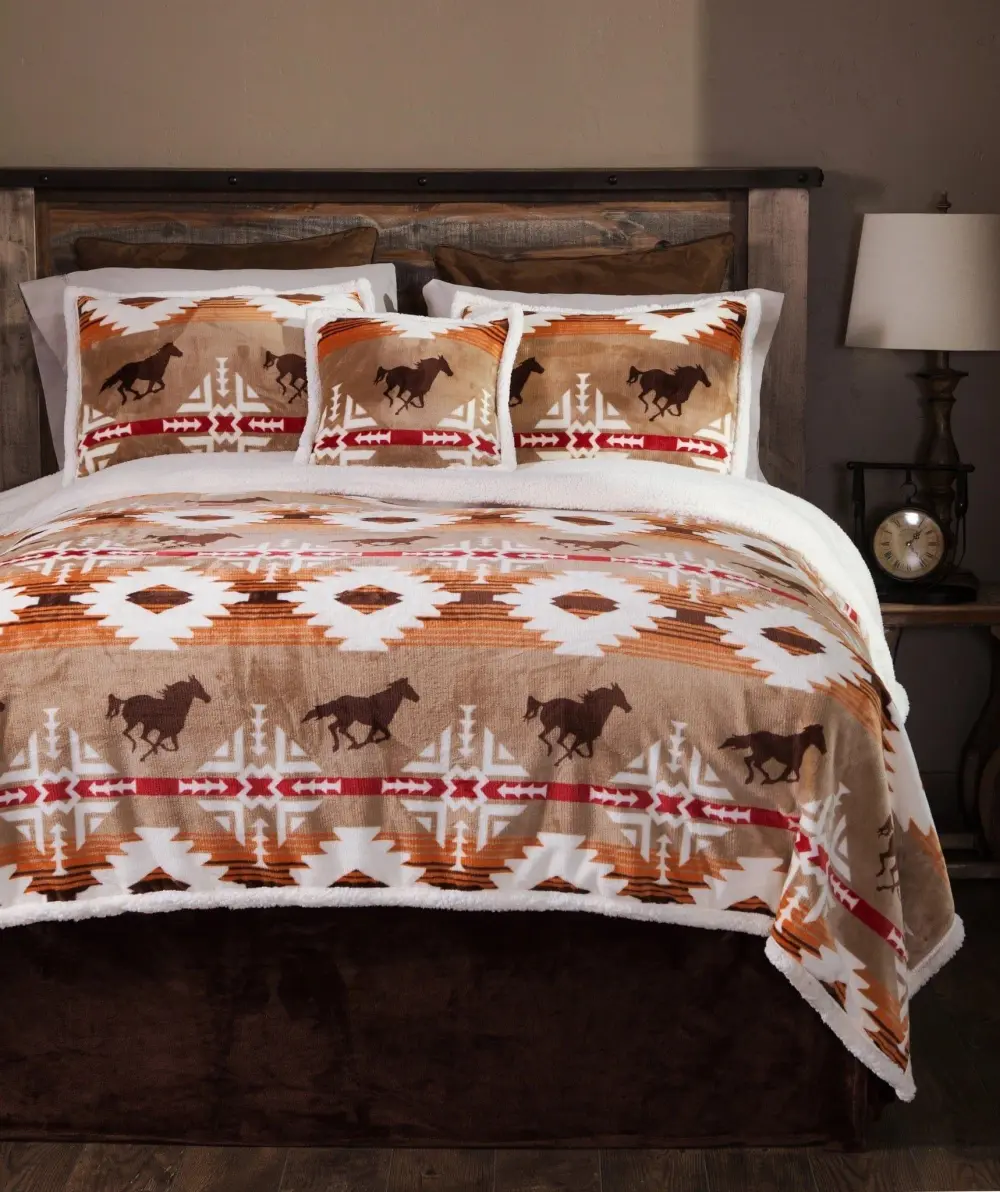 Diamond Animal Motif Bedding Set