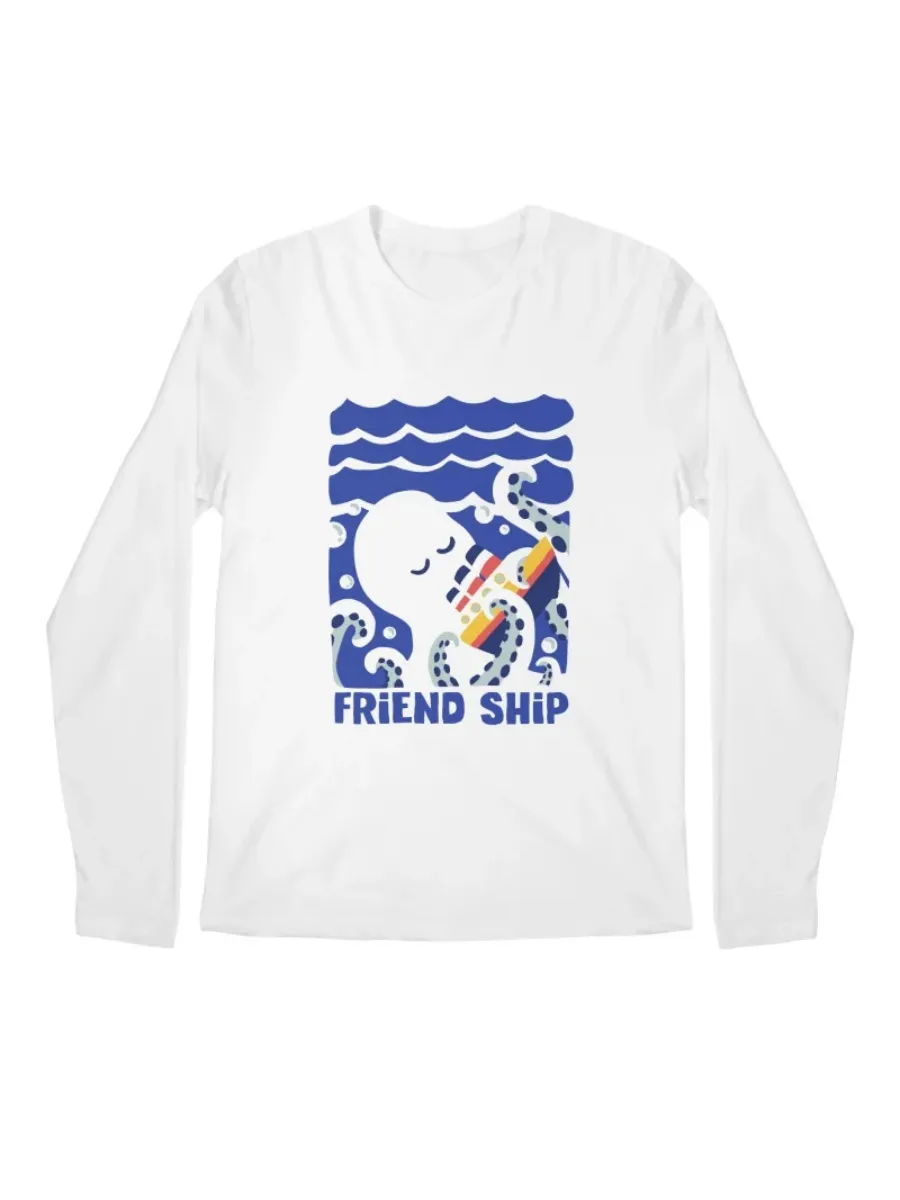 Octopus Friendship Long Sleeve Tee