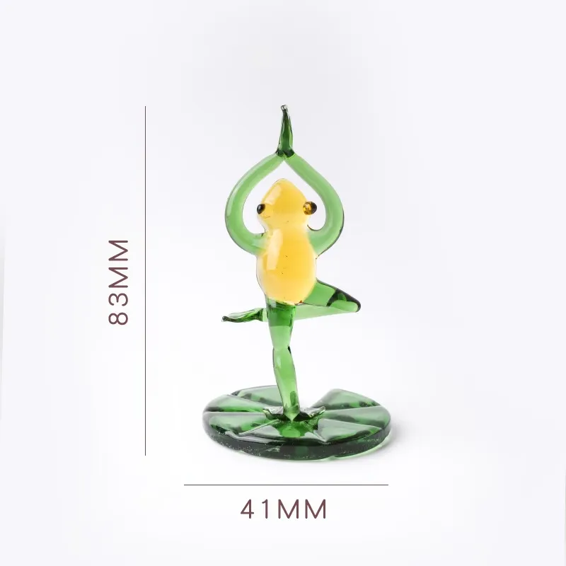 Adorable Yoga Frog Figurines