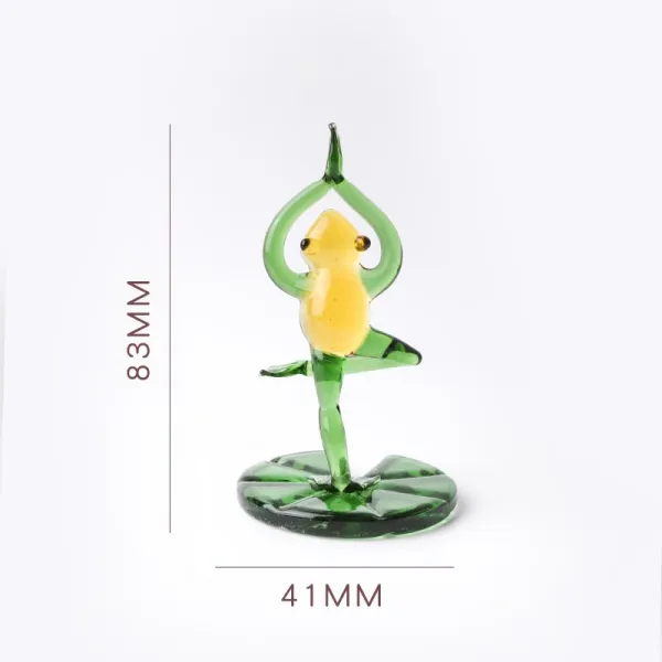 Adorable Yoga Frog Figurines