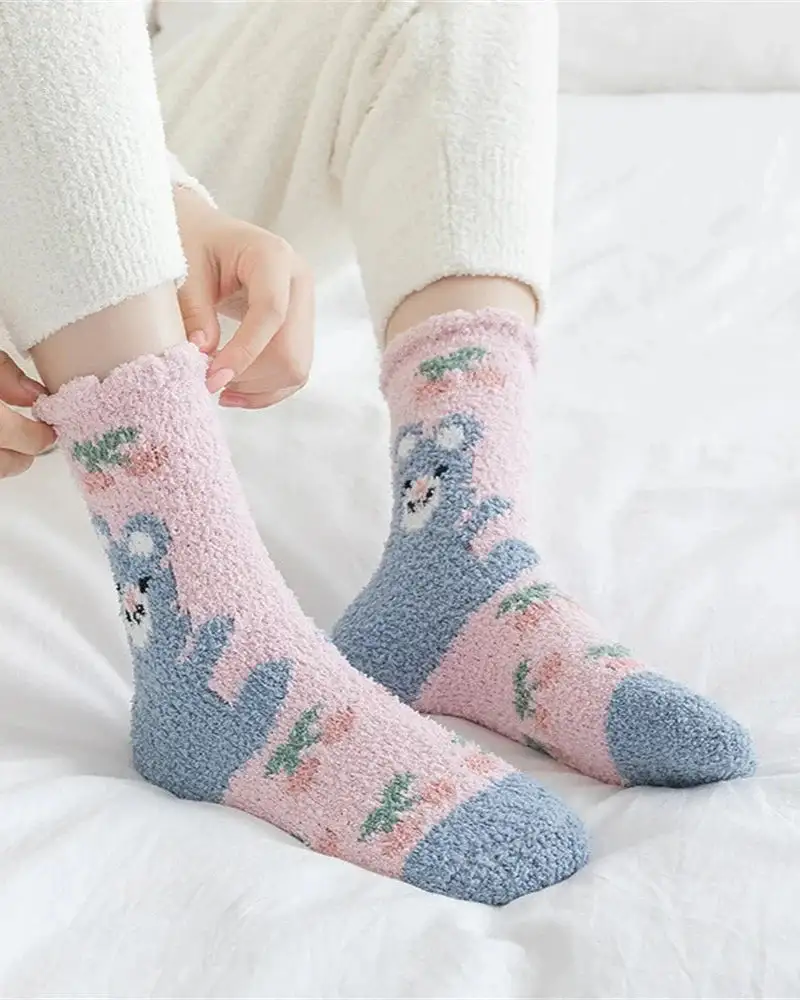 Cozy Plush Knee High Socks