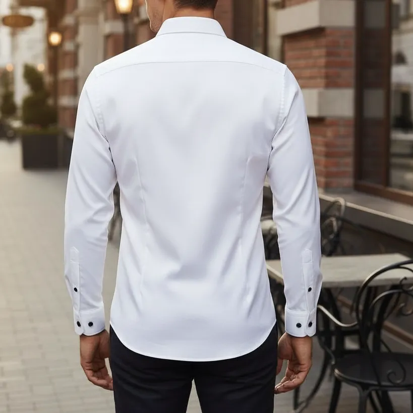 Men's Breathable Non-iron Stretch Shirt
