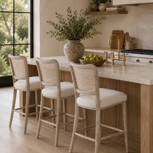 Open-Frame Contemporary Counter Stool