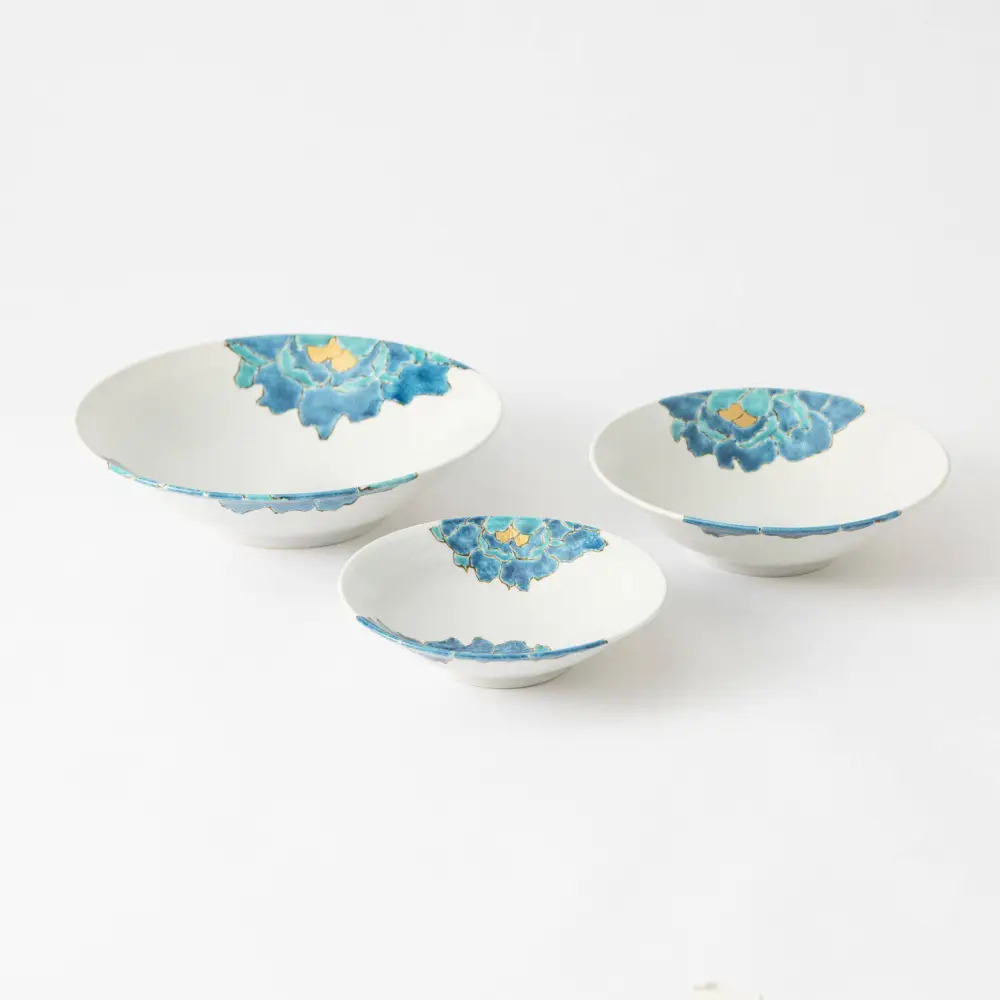 Peony Leaf Bowl Set
