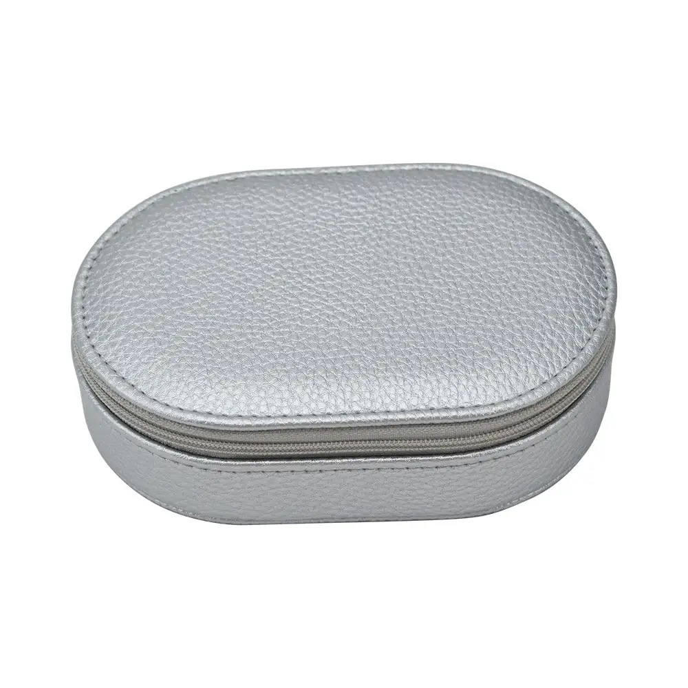 Leah Oval Travel Jewelry Box