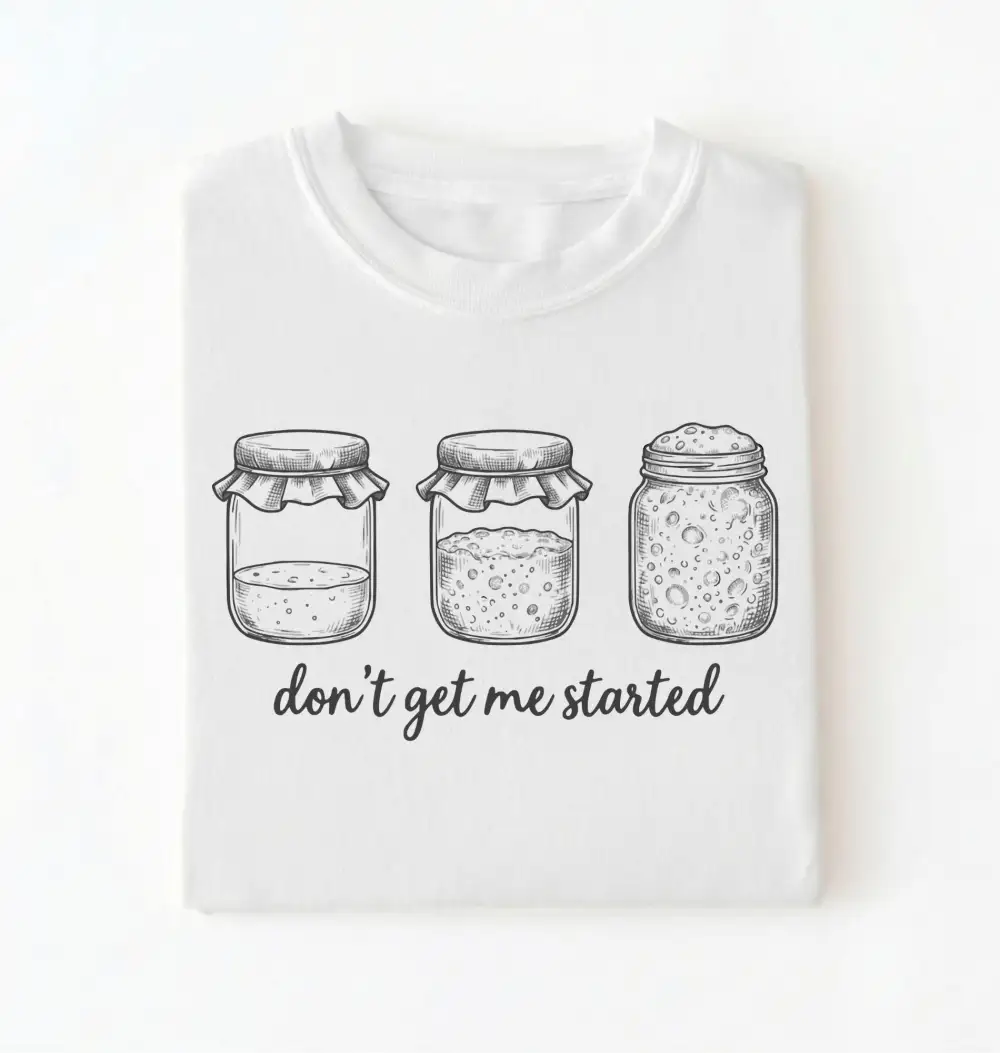Bread Baking Easy Graphic Cotton Tee
