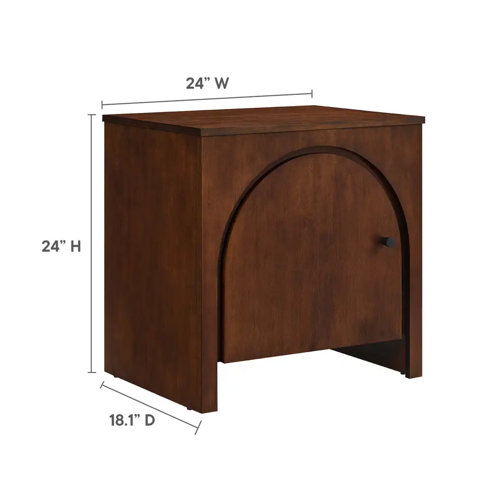 Arched Door Nightstand