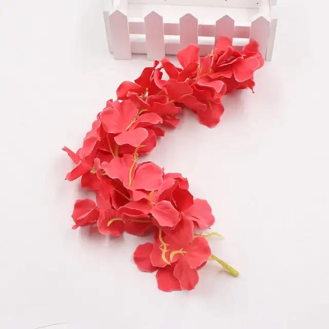 Flat Artificial Flower Vine Garland