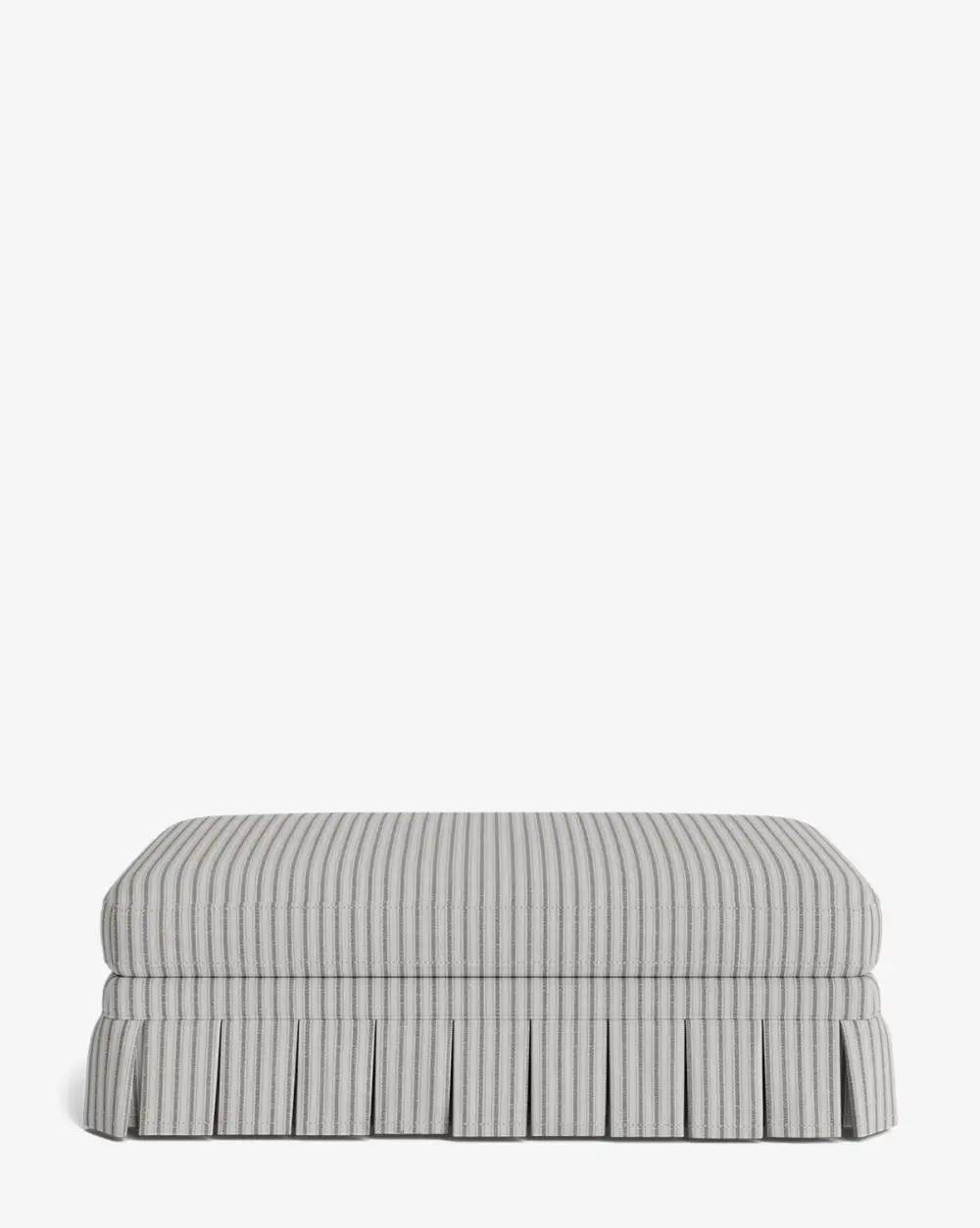 Everyday Pleated Ottoman