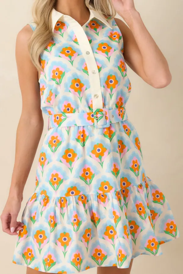 Floral Weekend Mini Dress