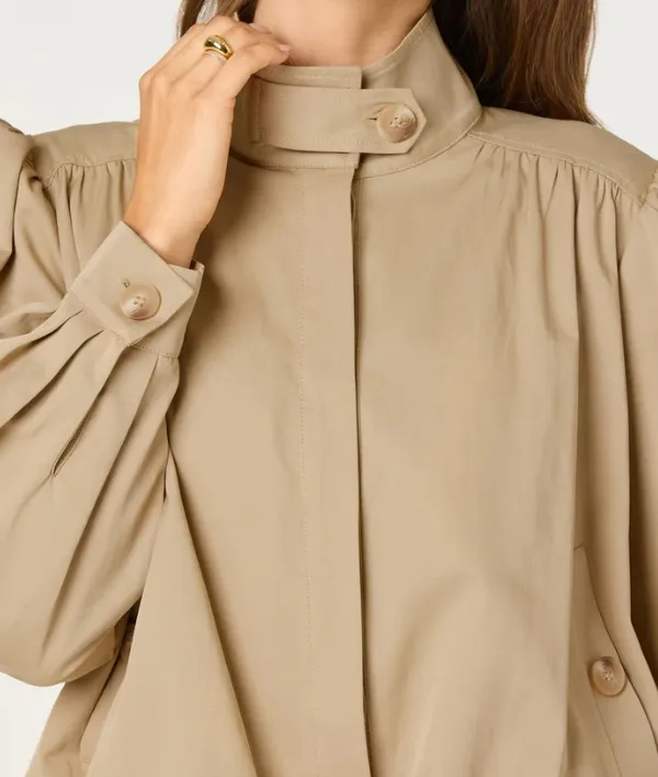 Elastic Hem Jacket