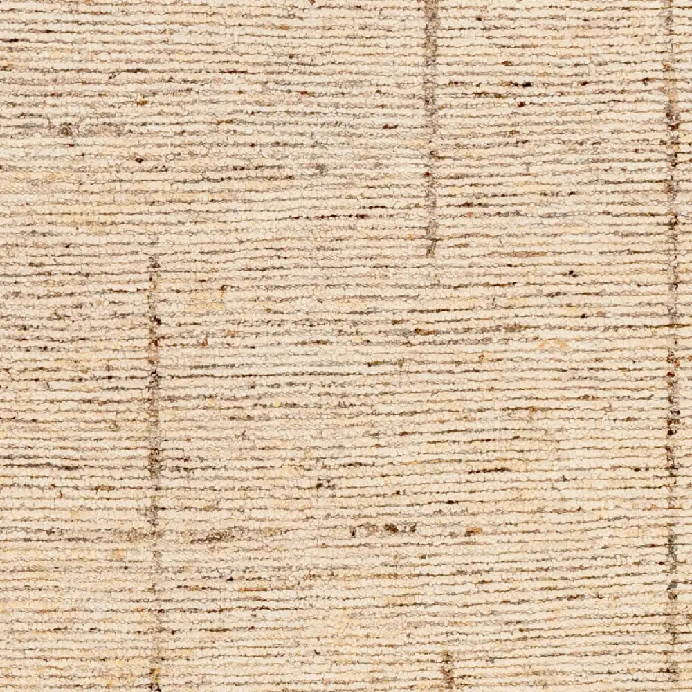 Textured Hand-Knotted Wool Carpet