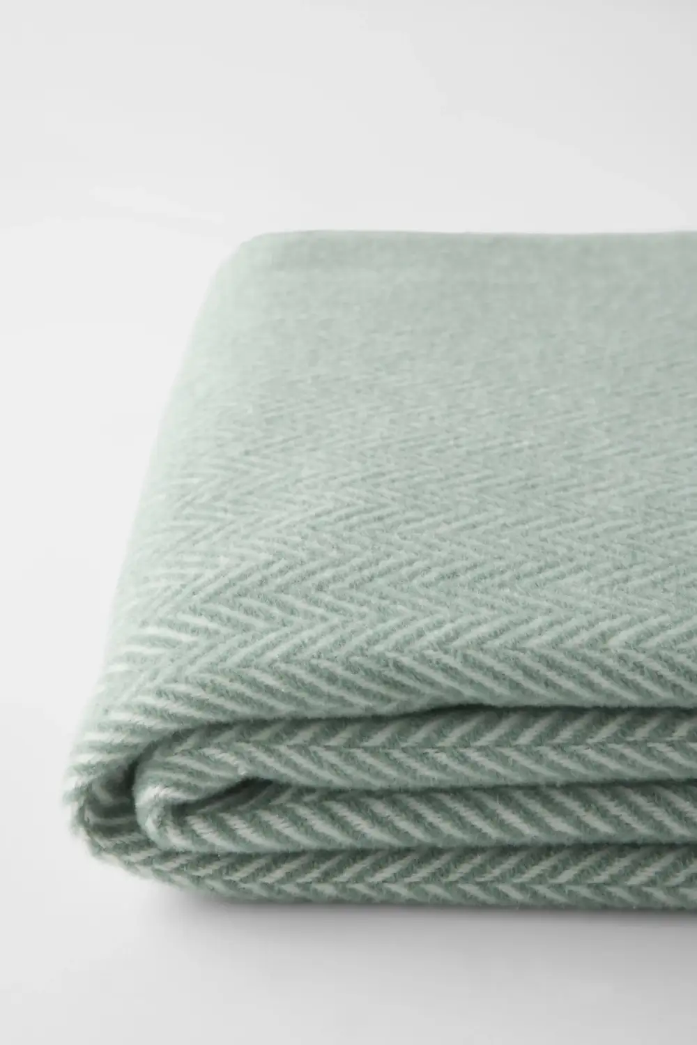Textured Cotton Blend Throw