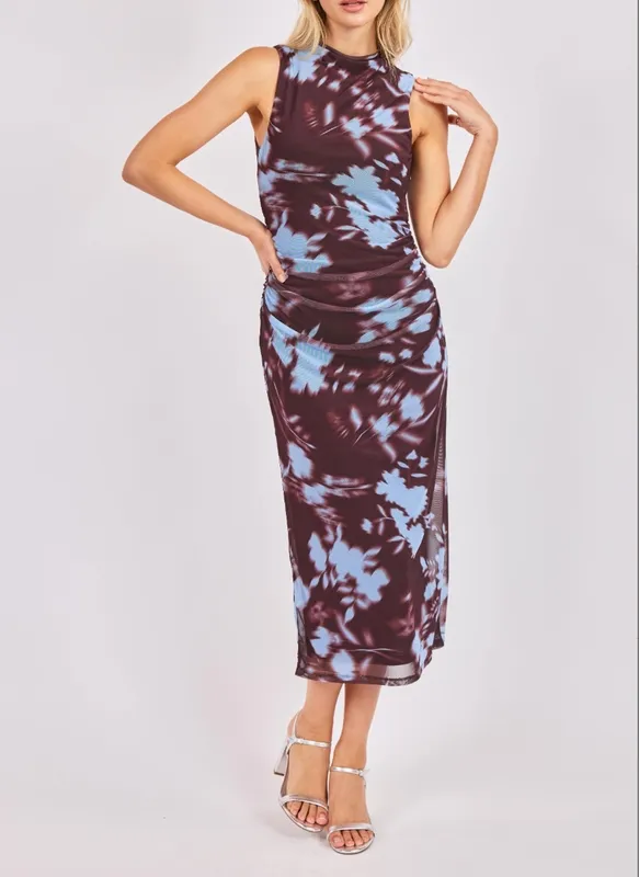Clean Line Midi Dress