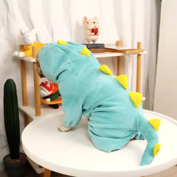Classic Warm Dinosaur Jumpsuit Costume