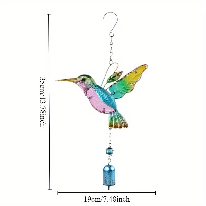 Hummingbird Wind Chime Decor