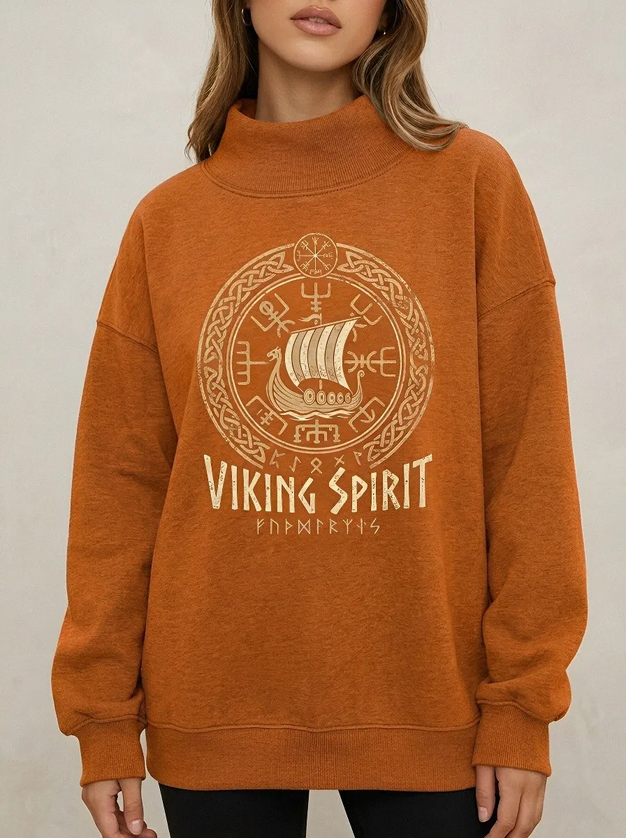 Viking Spirit Longship Sweatshirt