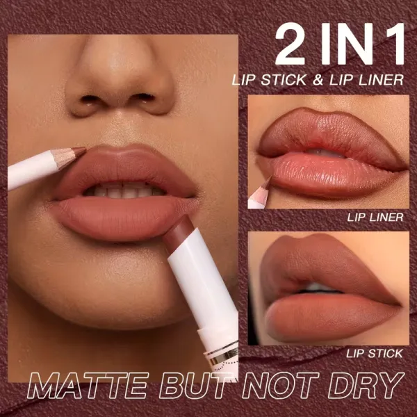 Matte Lipstick & Liner Kit