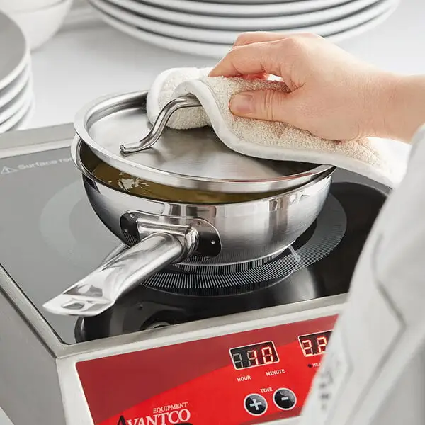 Stainless Steel Saucier Pan Butter Warmer