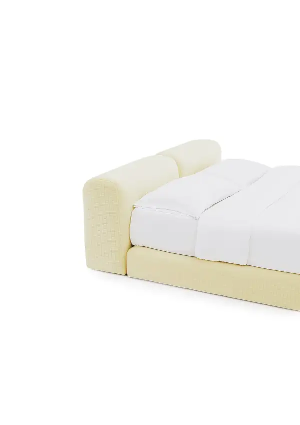 Upholstered Velvet Platform Bed