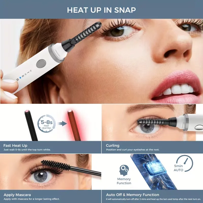 Quick-Curl Heated Lash Curler