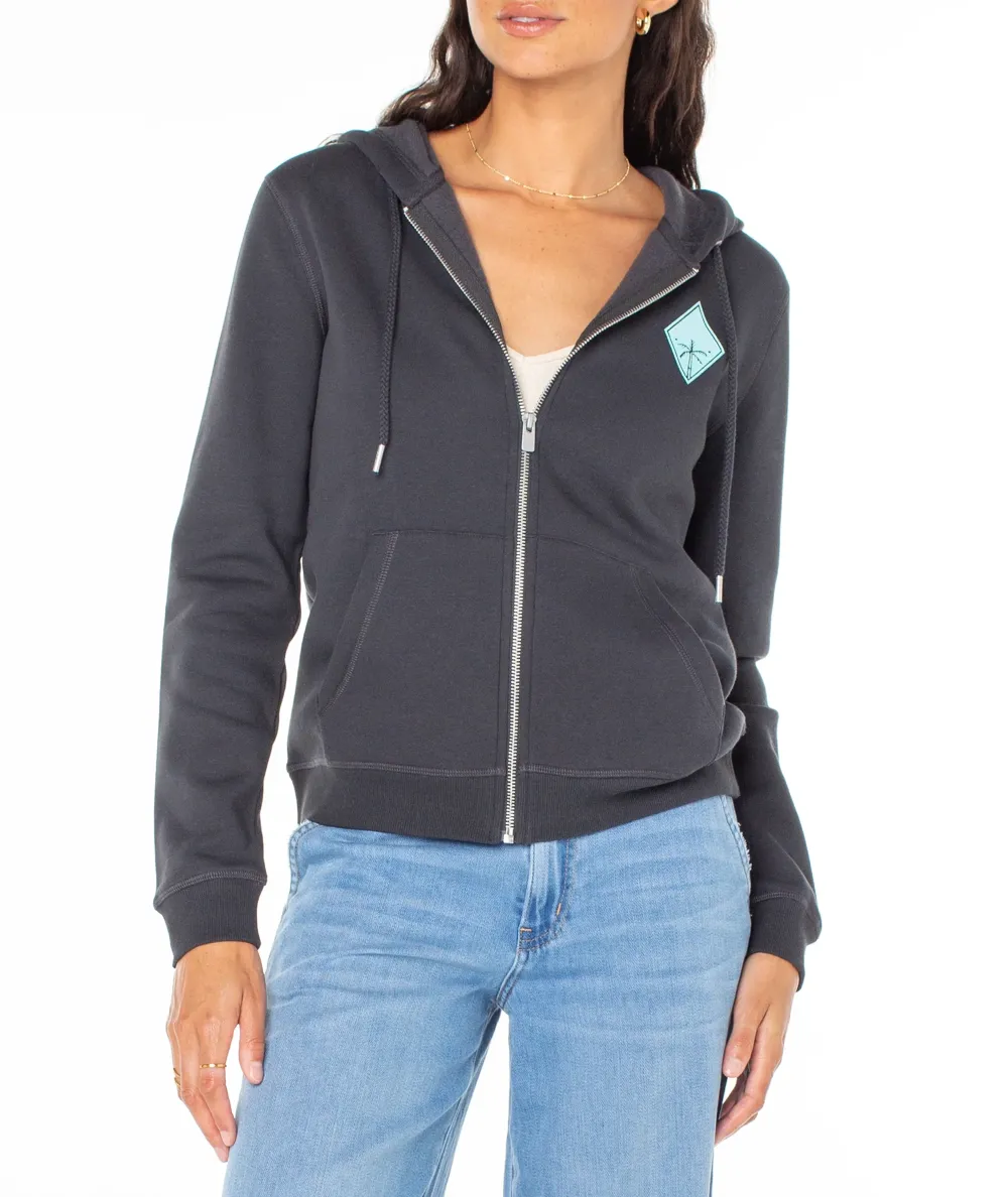 Geometric Print Hoodie With Large Pockets