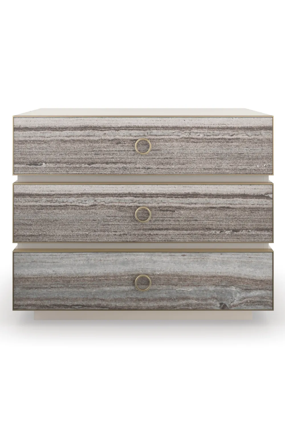 Decorative Refined Storage Nightstand