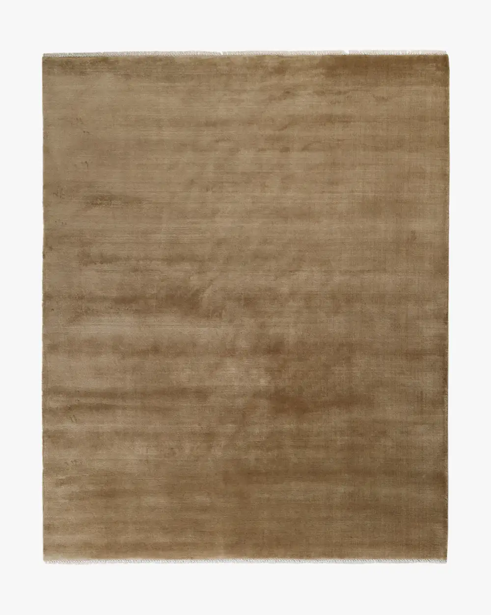 Plush-Pile Hand-Loomed Wool Area Rug
