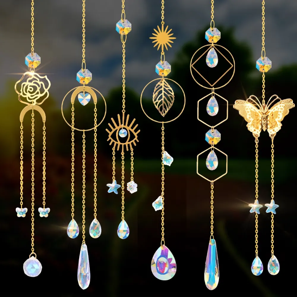 Multi-Shape Crystal Suncatcher