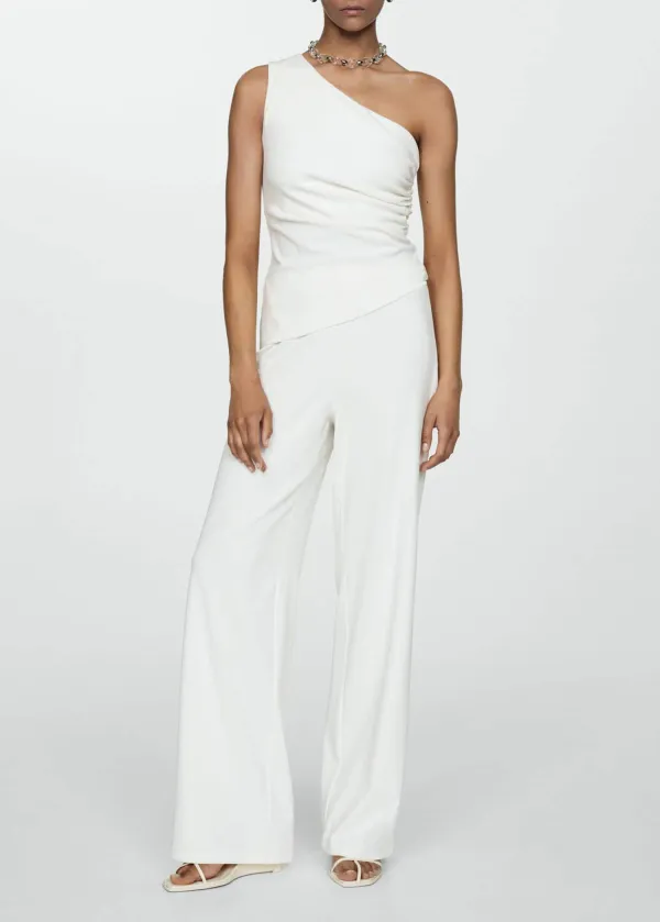 Flowy Straight-Fit Pants