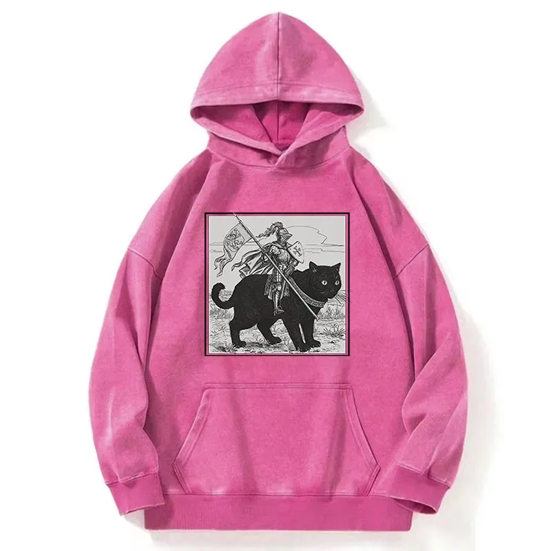 Knight Cat Rider Hoodie