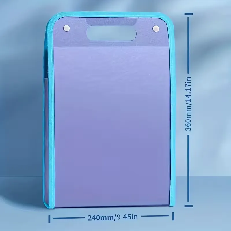 Contrast Color Expanding File Folder