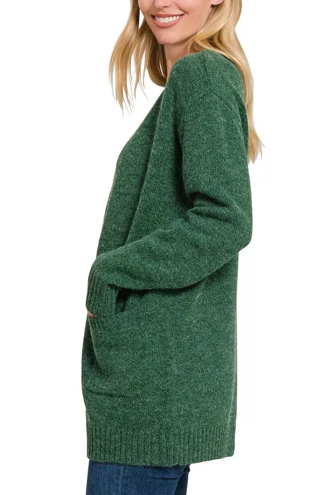 Open Front Sweater Cardigan