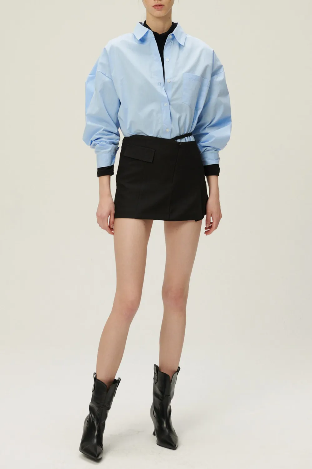 Open Back Shirt