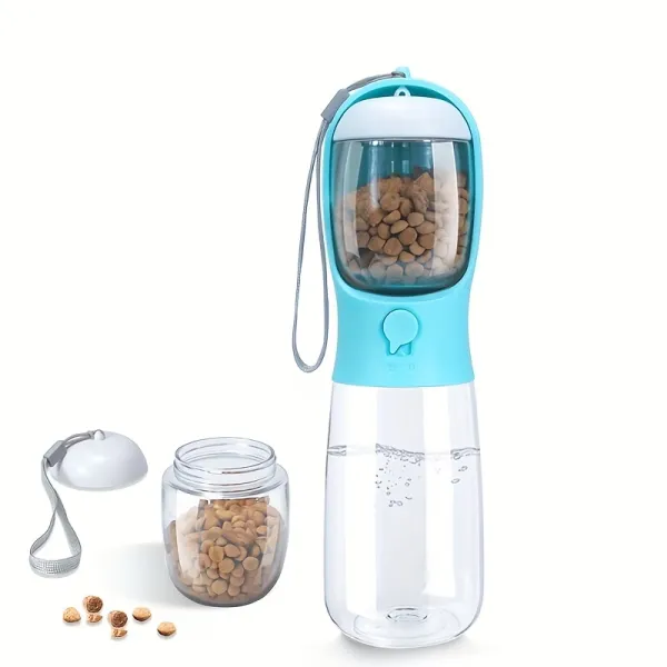 2-in-1 Pet Water & Food Bottle
