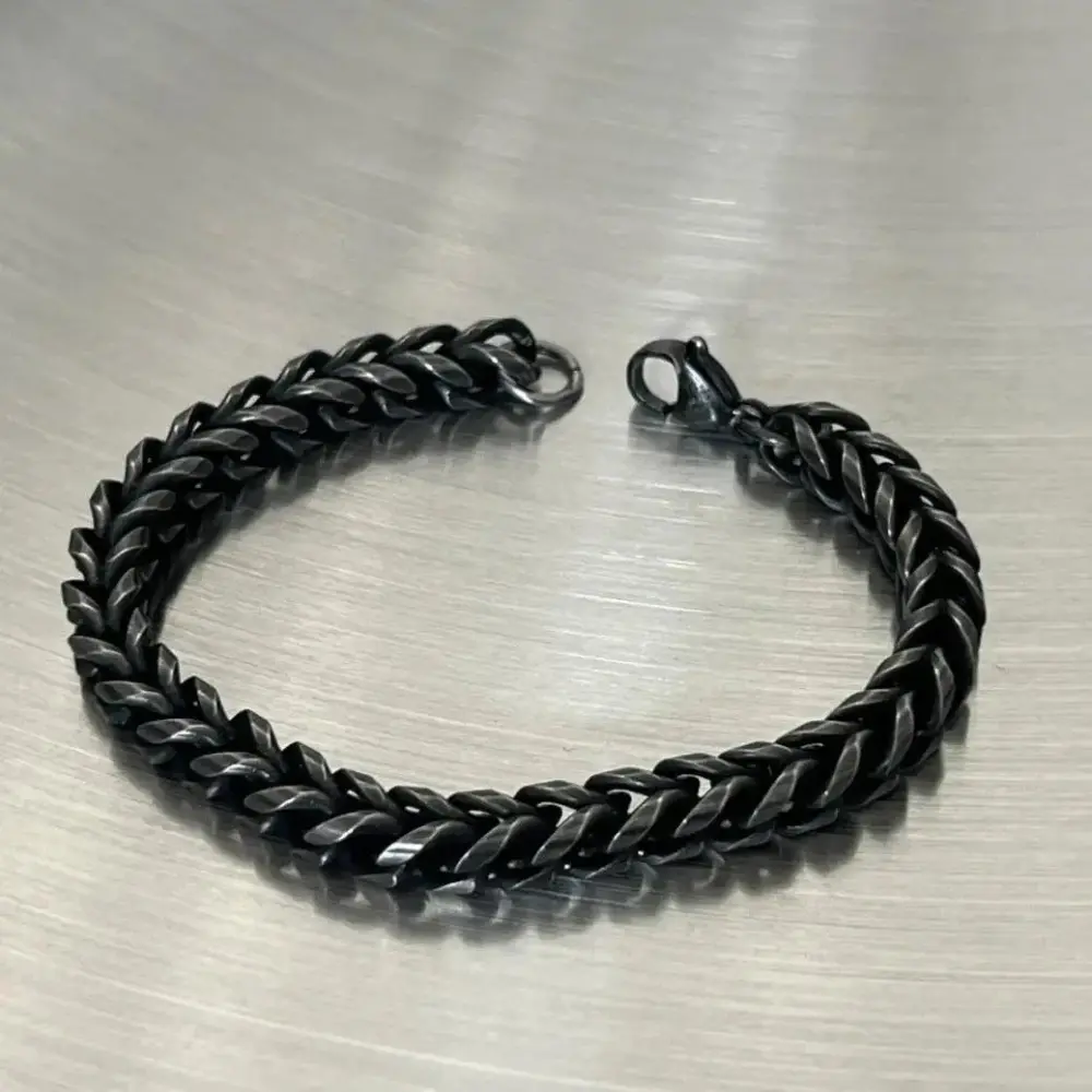 Bold Titanium Steel Bracelet