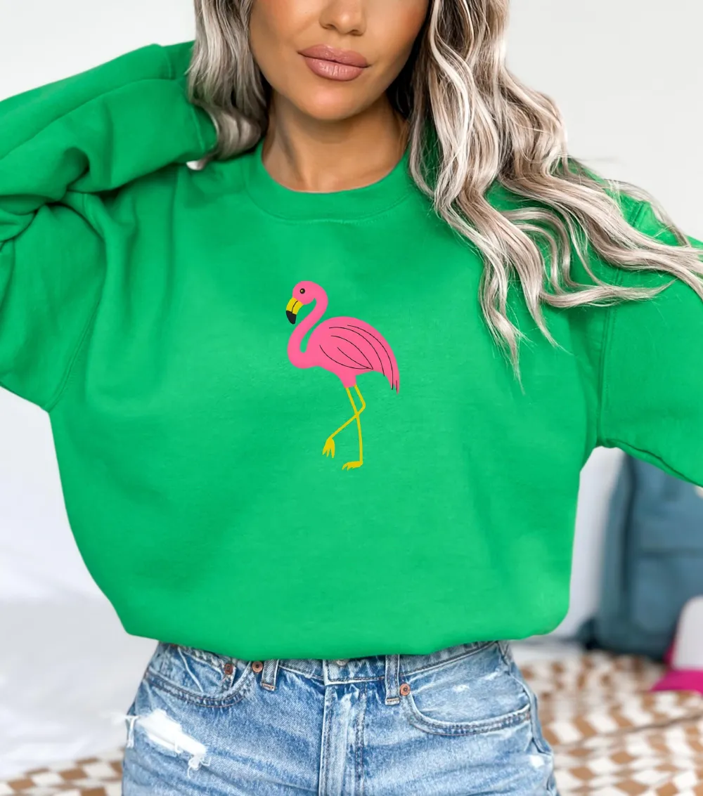 Boho Flamingo Sweatshirt