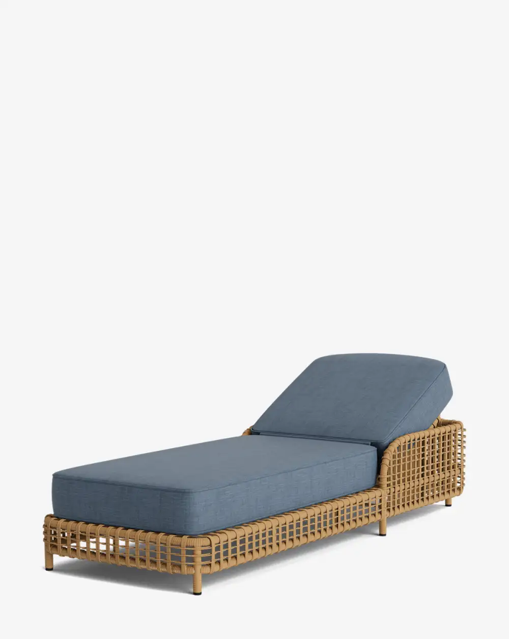 Woven Aluminum Outdoor Chaise