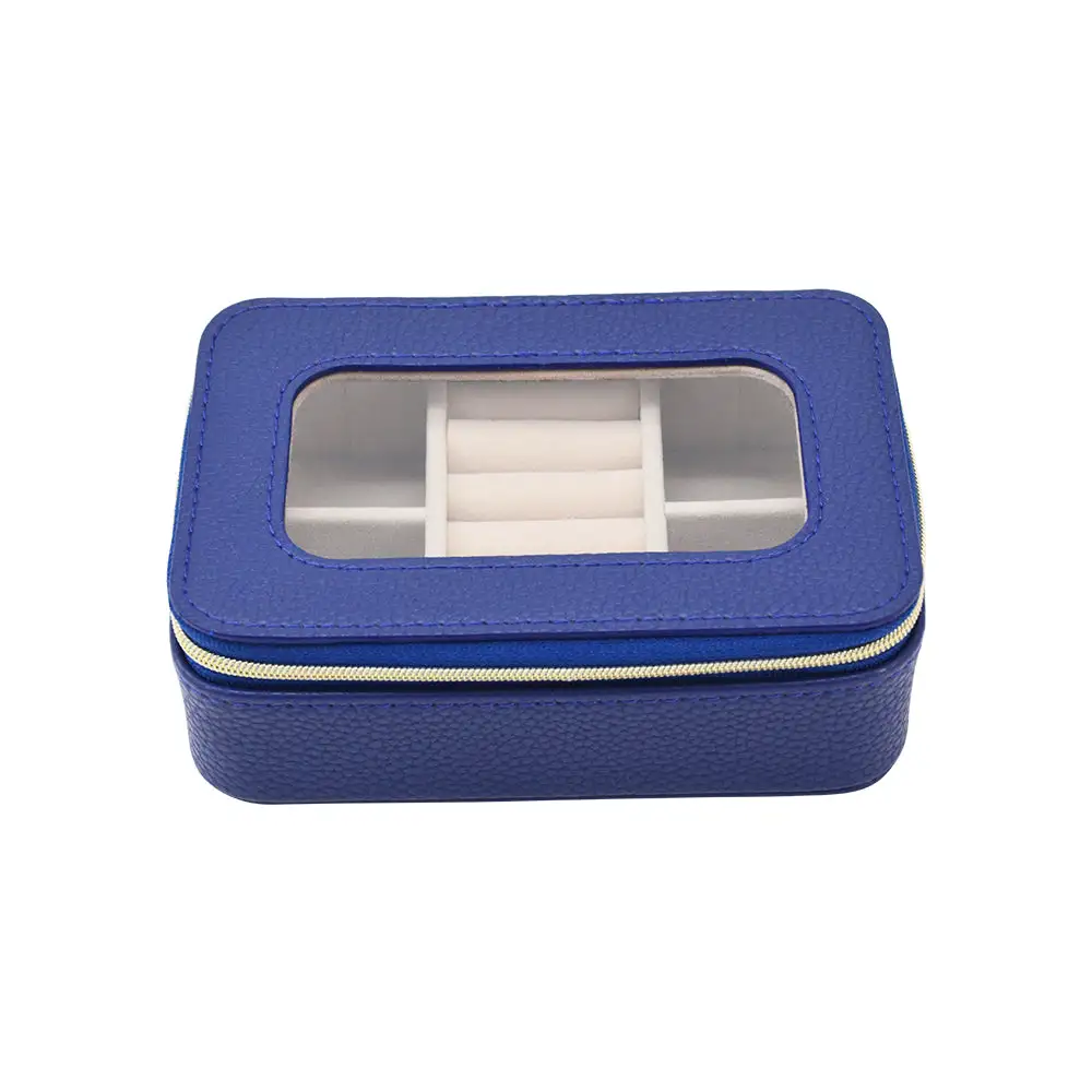 Leah Clear Top Jewelry Box